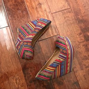 Madden Girl Fiesta Platform Wedges